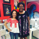 Marija Hinojosa, left, and Erika Dilday